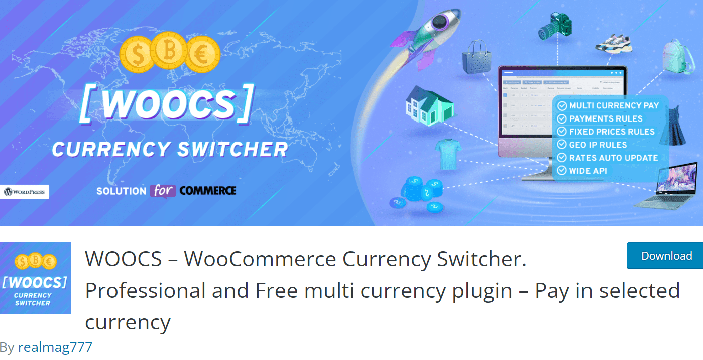 woocommerce currency switcher 