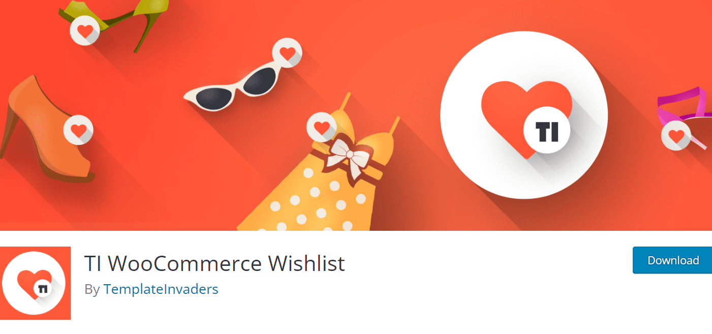 TI woocommerce wishlist