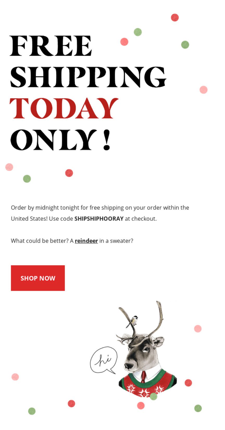 tattly christmas free shipping