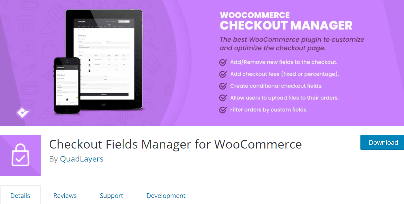 checkout fields manager for woocommerce