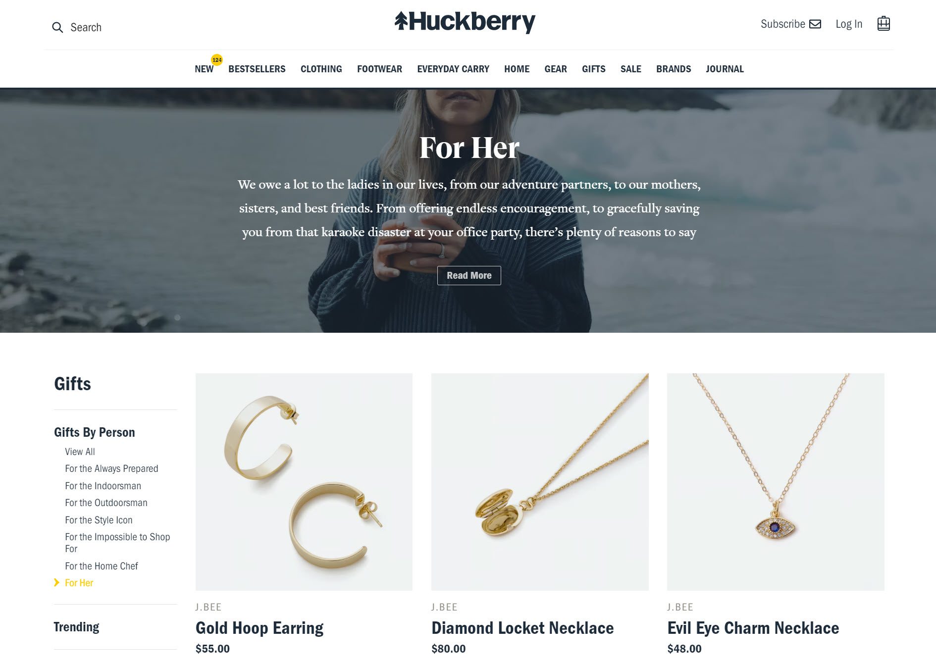 huckberry valentine's day marketing campaign 