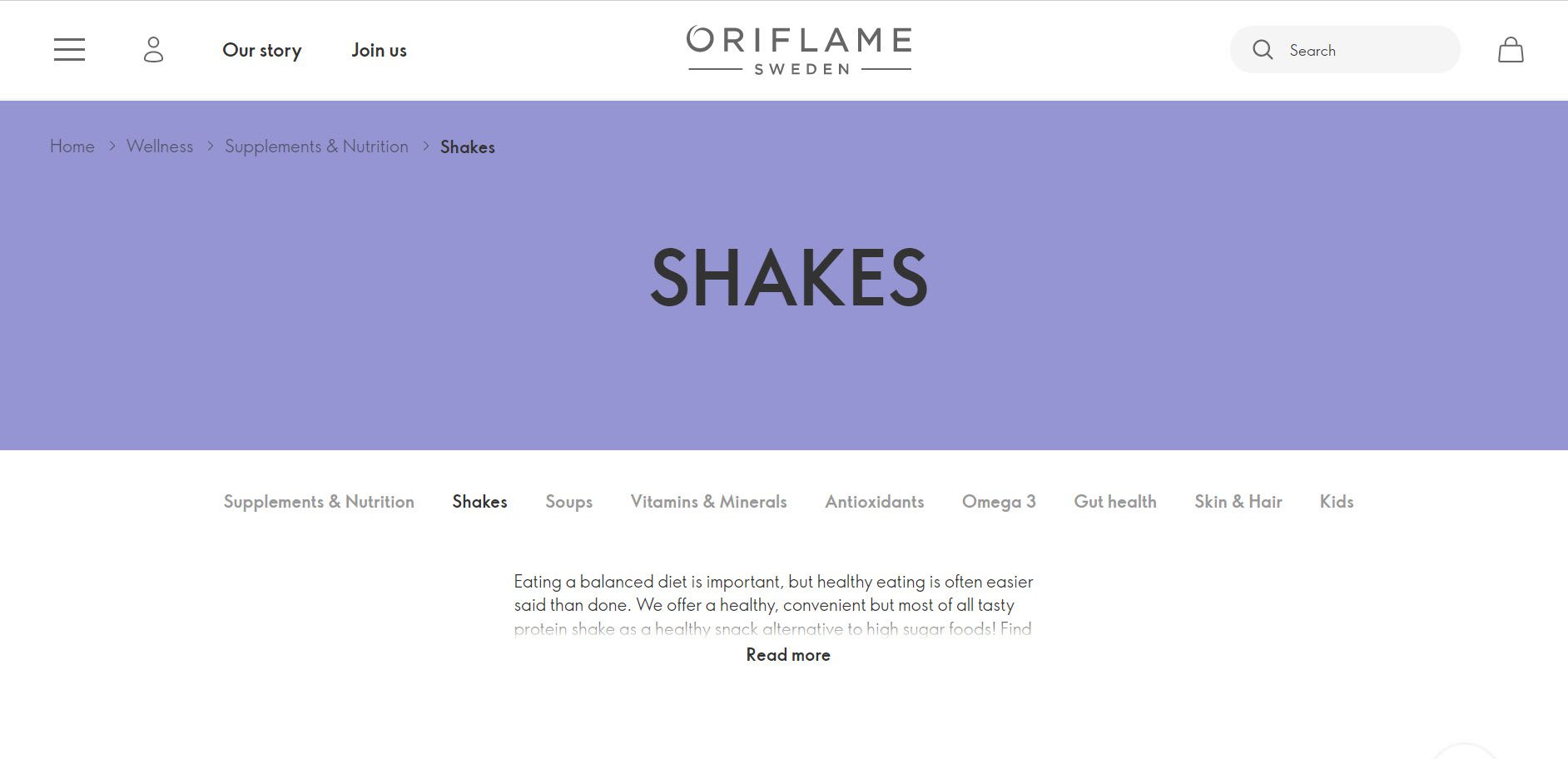 oriflame sweden 