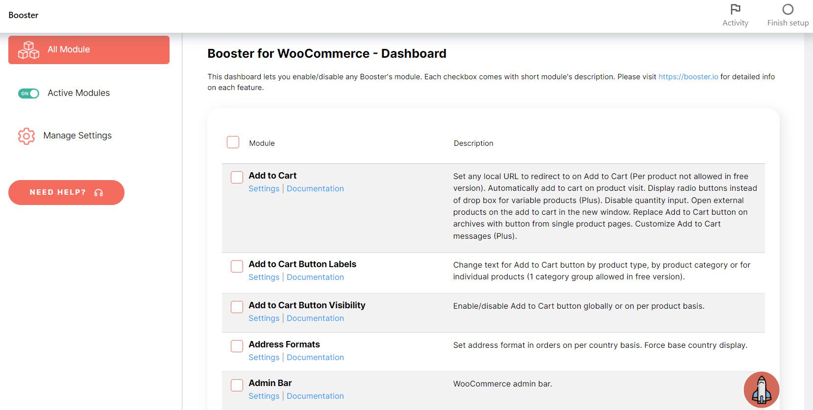 all module booster for woocommerce