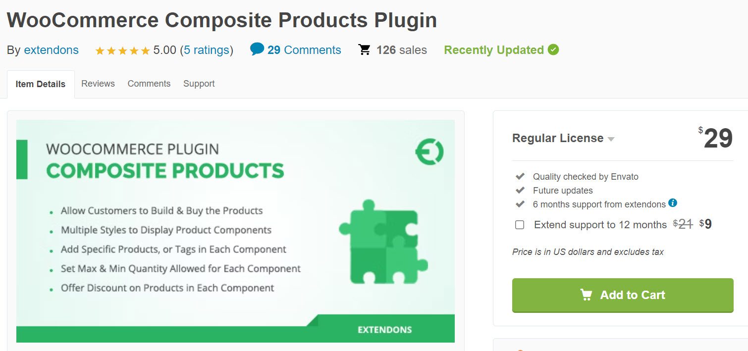 woocommerce composite products plugin