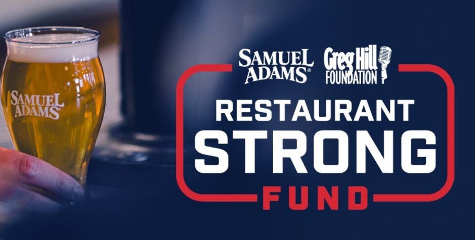 Sam Adams and the $2.1 million restaurant donation to the Strong Fund. 