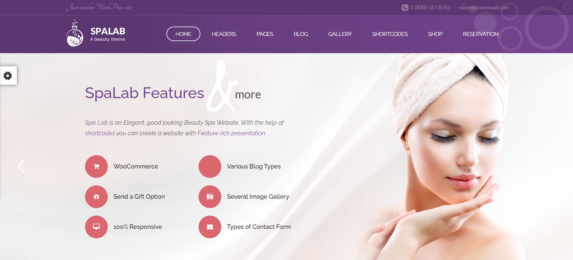 spa lab wordpress theme